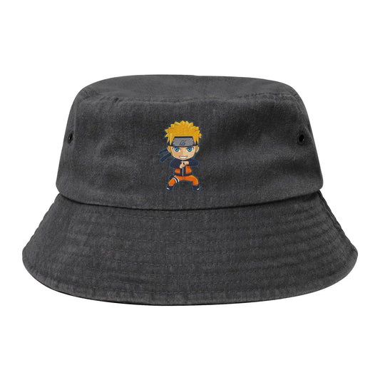 Naruto Bucket Hat For Girl Travel Anime Manga Field Hat