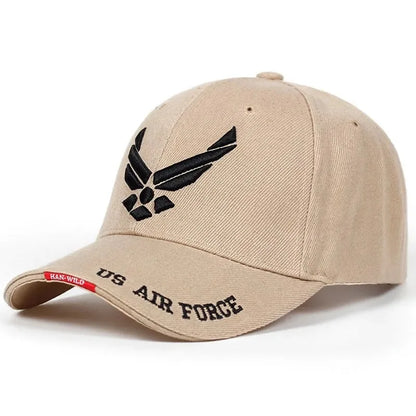 Army Cap Male Letter Embroidered Black Baseball Caps Men