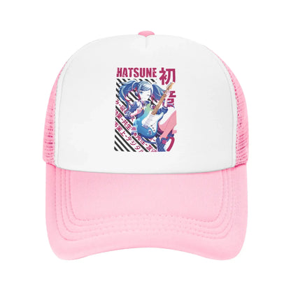 Triple Baka Kasane Teto Akita Neru VOCALOID Playlist Song Baseball Caps