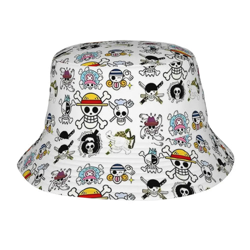Bucket Hats One Piece Skull