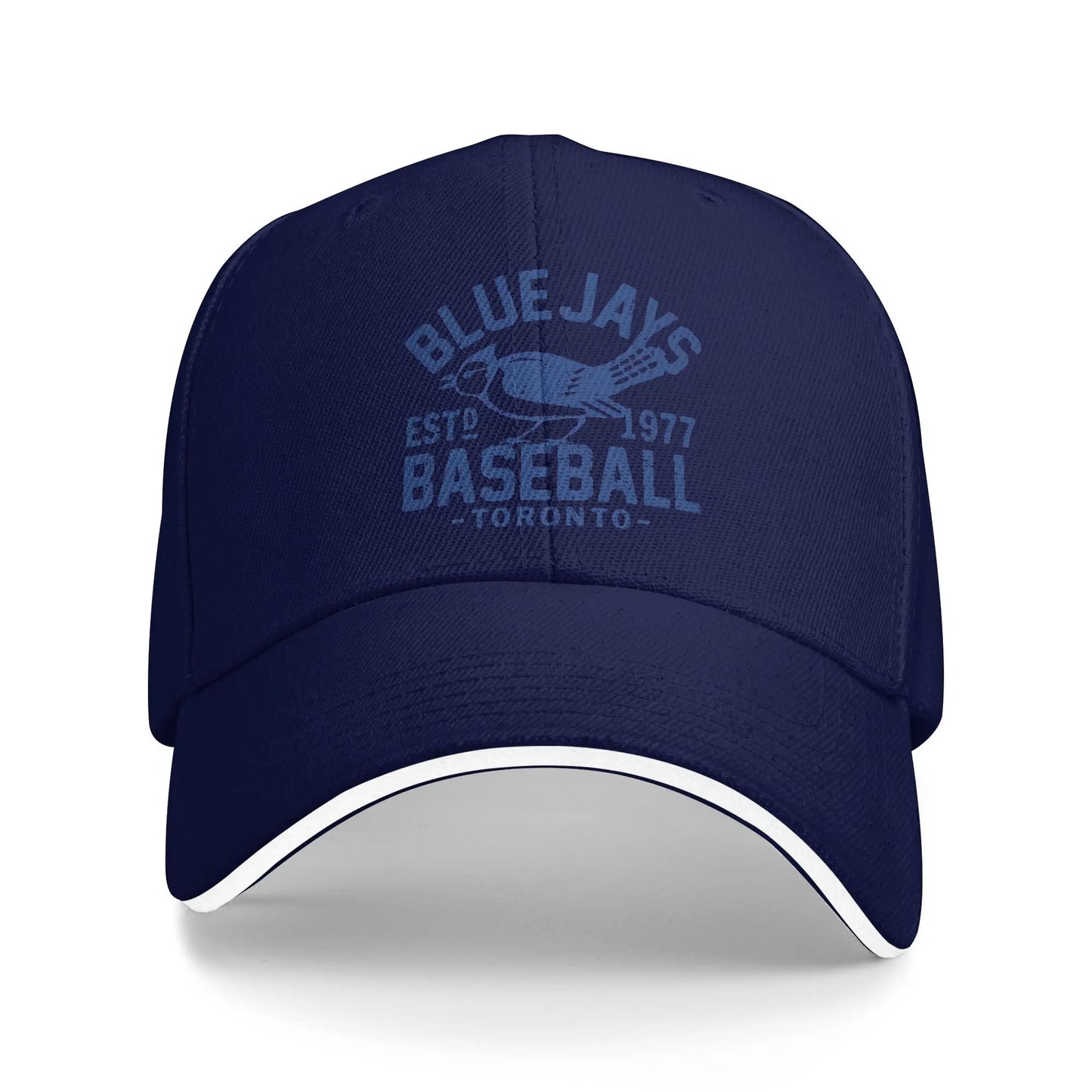 Vintage Blue-Jays-Bird Adjustable Hat Summer Golf Baseball Caps