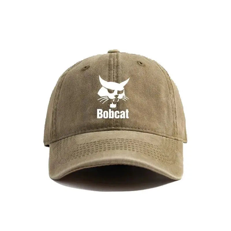 Bobcat Baseball Caps Distressed Hats Cap Men Women