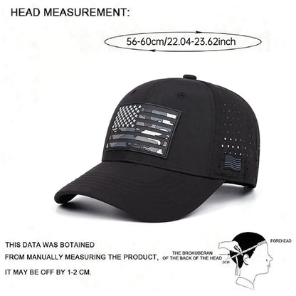 2025 Creative New Baseball Hat American Flag Street Fashion Hip Hop Hat