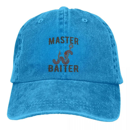 Master Baiter Funny Fisherman Classic Baseball Caps For Men Women