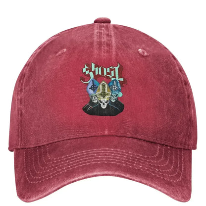 Ghost B.C. Band Denim Baseball Cap