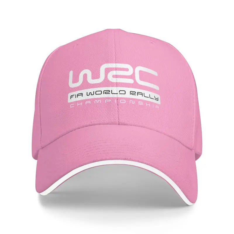WRC World Rally Championship Print Baseball Cap