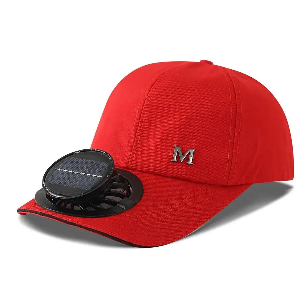 Fashion With Solar Powered Fan Baseball Cap