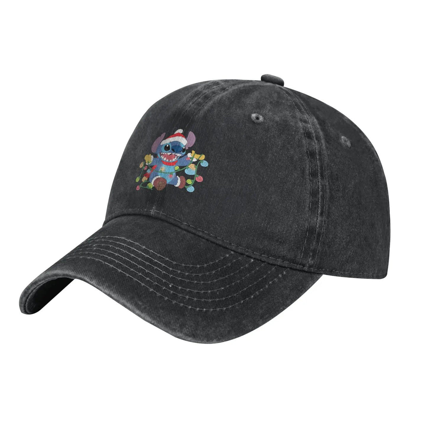 Stitch Christmas Men Women Baseball Cap Experiment Lilo Stitch Denim Caps Hat