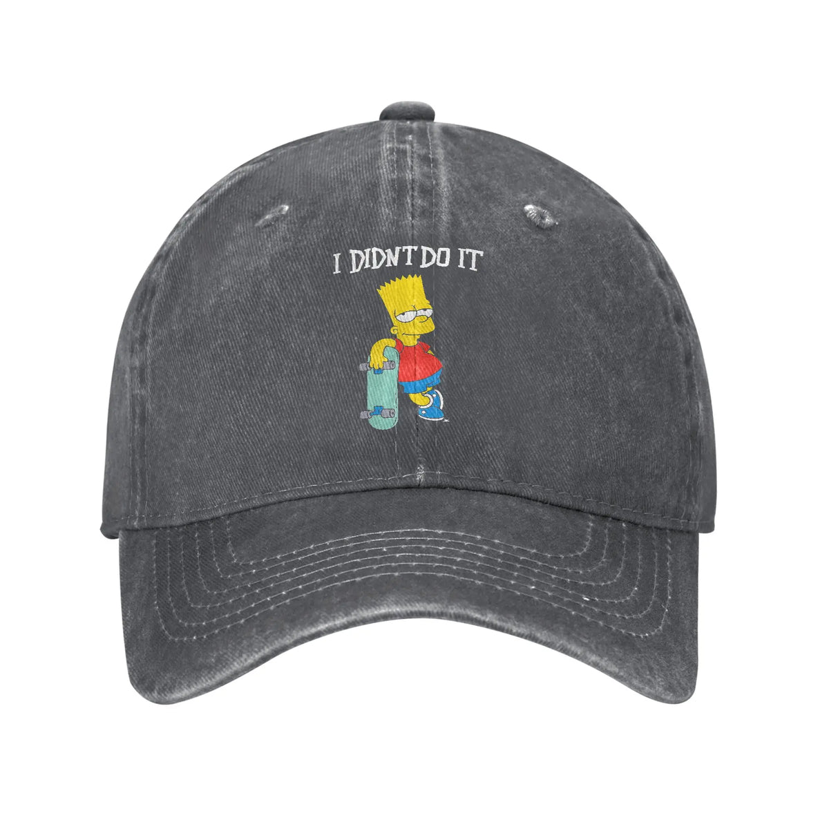 The S-simpson Skateboard Casual Baseball Cap
