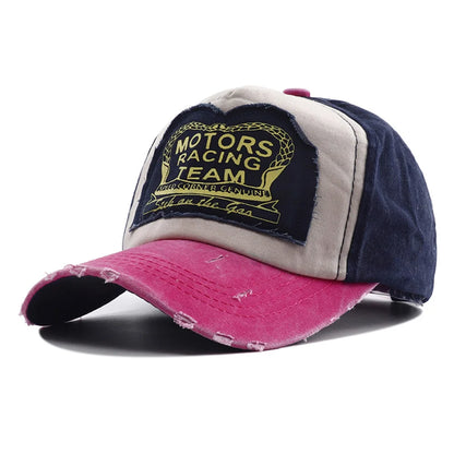 2025 New Casual Letter Print 5 Panel Baseball Cap