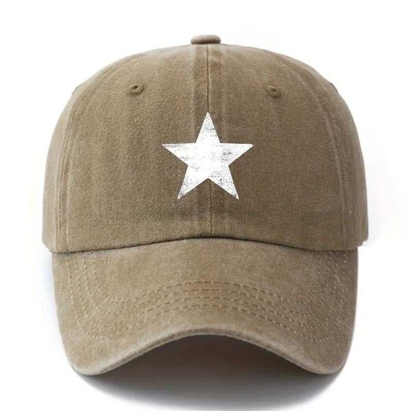 Printed Pentagram Baseball Cap