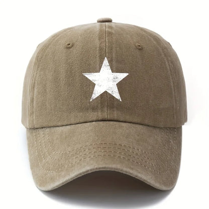 Printed Pentagram Baseball Cap