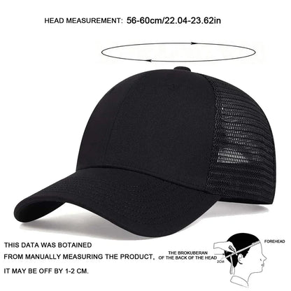 Unisex Light Plate Baseball Caps