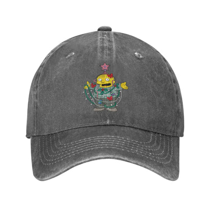 New The S-simpson Holiday Ralph Wiggum Christmas Tree Sun Baseball Cap