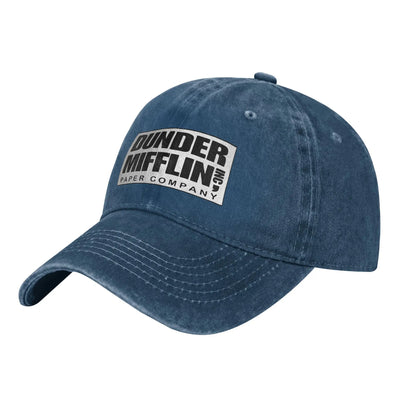 Vintage Dunder Mifflin Paper Company Baseball Caps Unisex Style