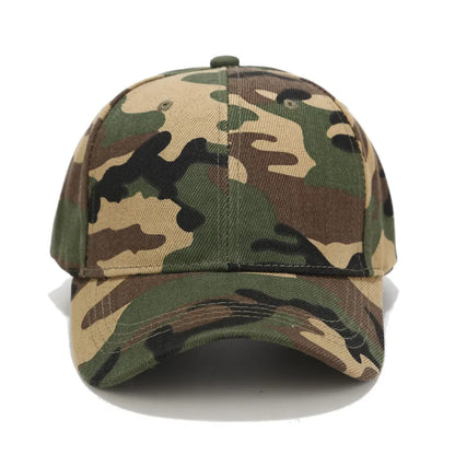 Summer Camouflage Baseball Cap Sports Curved Brim Sun Hat