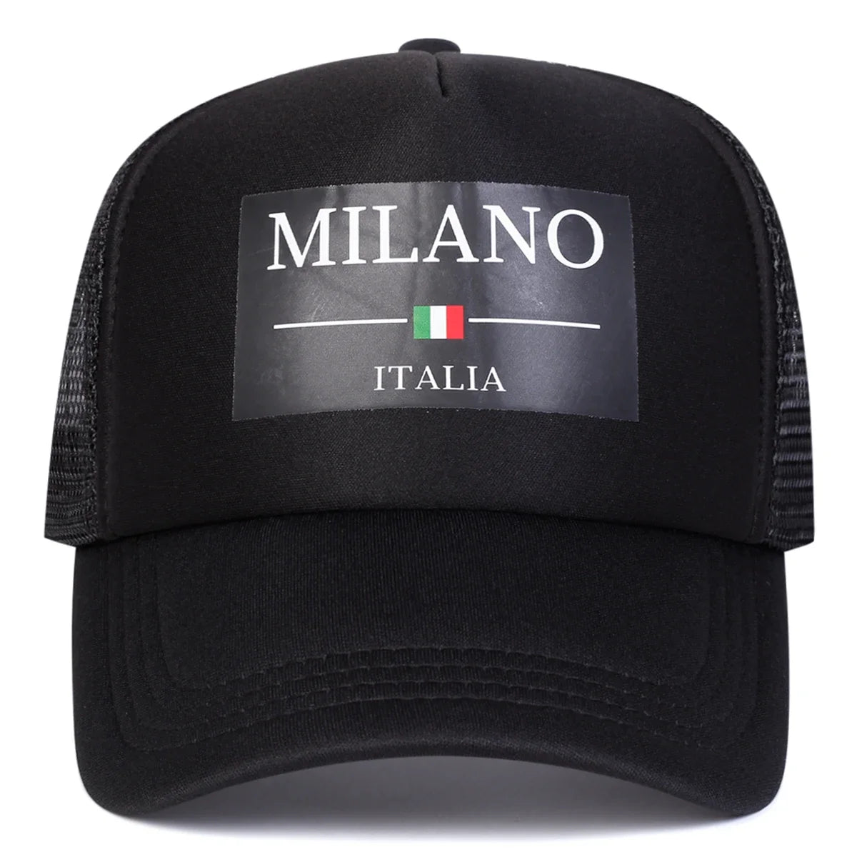 Unisex MILANO ITALIA Letter Printing Baseball Caps