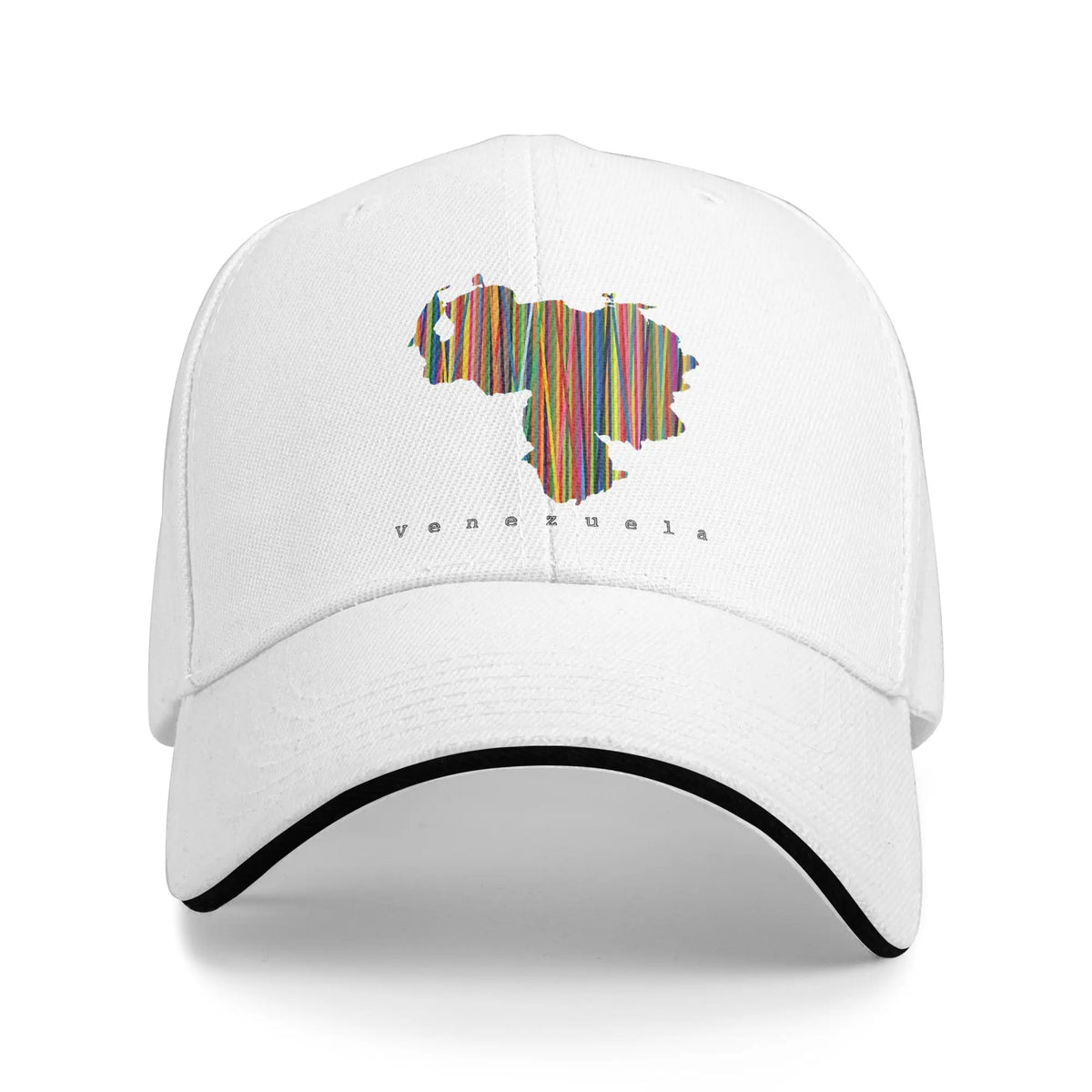 Unisex Venezuela Map 7 Stars Flag Baseball Caps