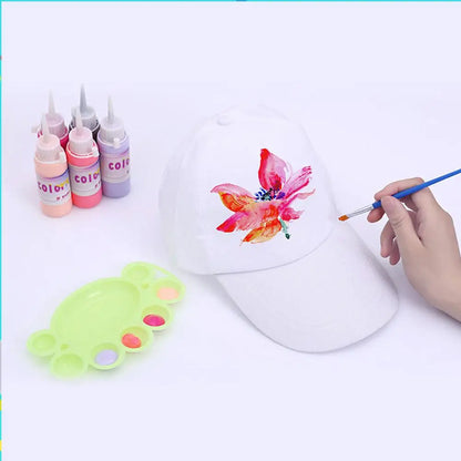 Blank Peak Caps White Color Baseball Hats