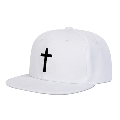 Children Cross Embroidery Baseball Caps