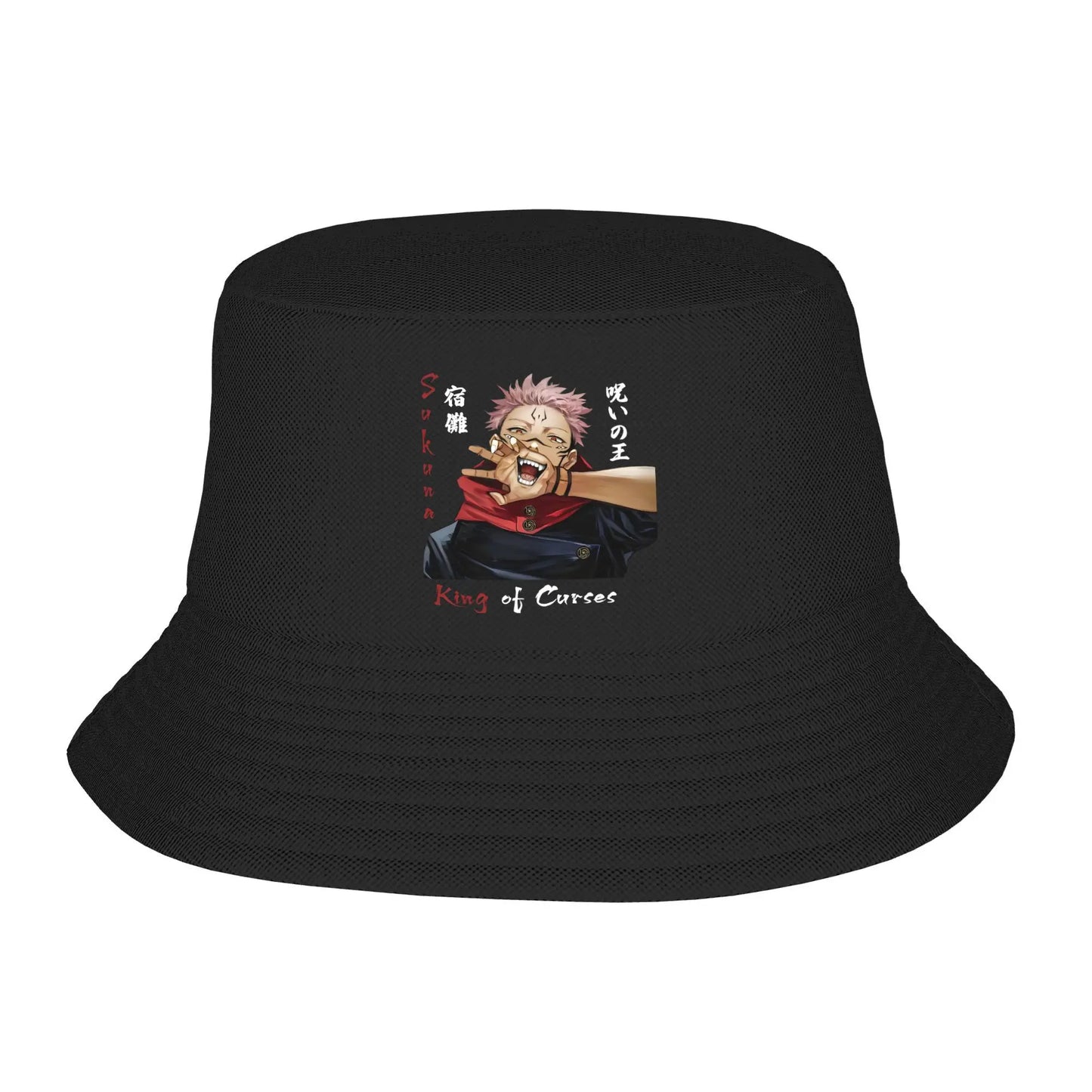 Casual Jujutsu Kaisen Bucket Hat Men Women Lightweight Japan Anime