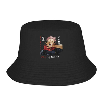 Casual Jujutsu Kaisen Bucket Hat Men Women Lightweight Japan Anime