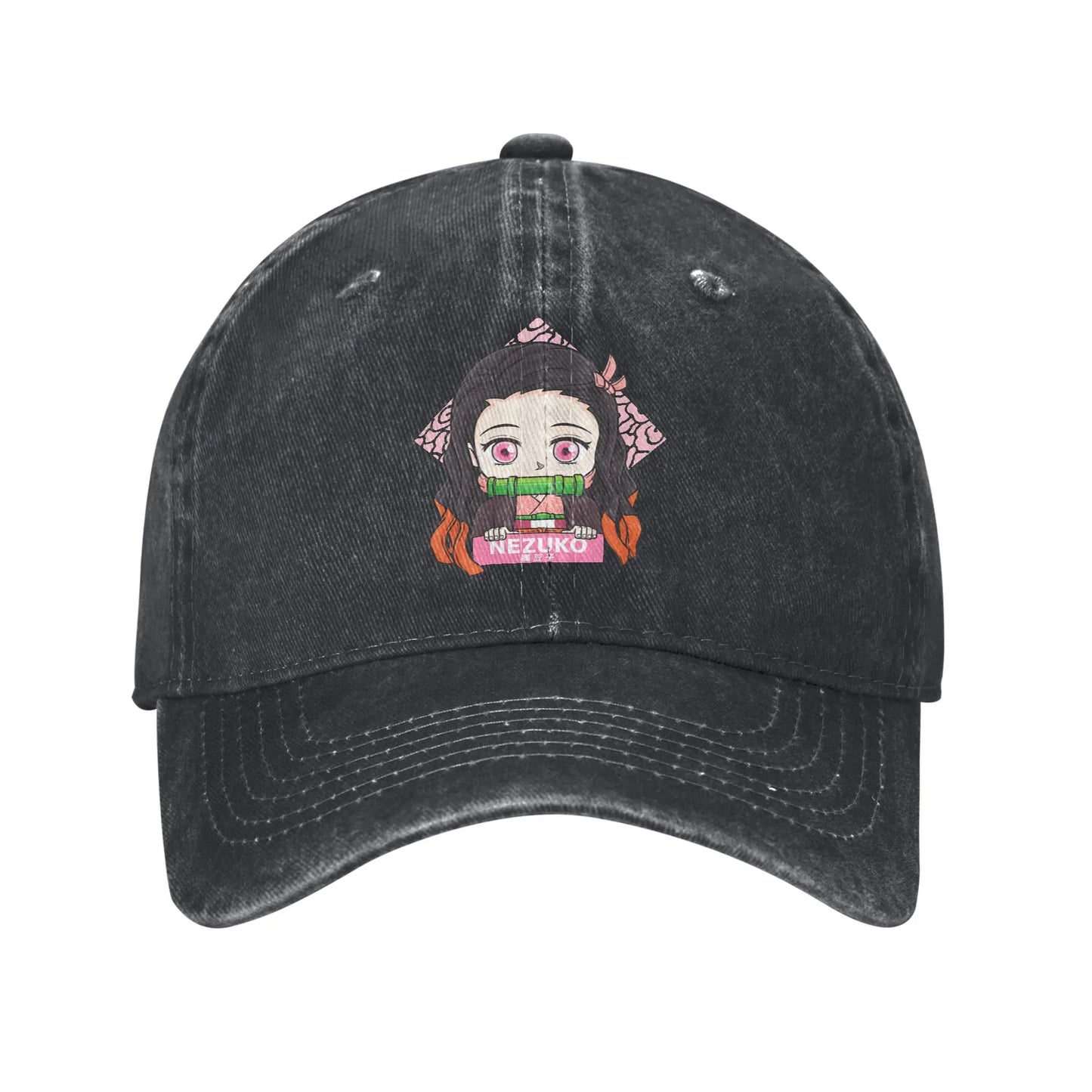 Chibi Kamado Nezuko Demon Slayer Unisex Baseball Caps