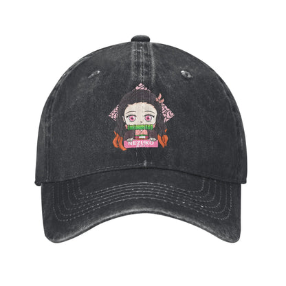 Chibi Kamado Nezuko Demon Slayer Unisex Baseball Caps
