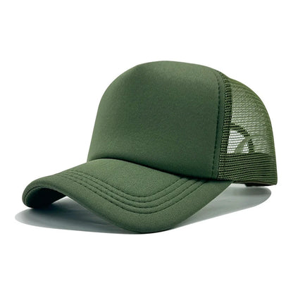Unisex Cap Casual Plain Mesh Baseball Cap  Snapback Hats For Women Men Hip Hop