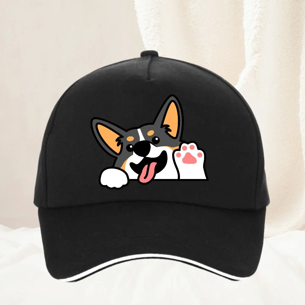 Cute Corgi Baseball Cap