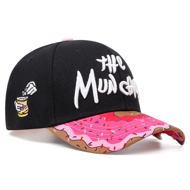 New Fastball CAP Letter Embroidery Watermelon