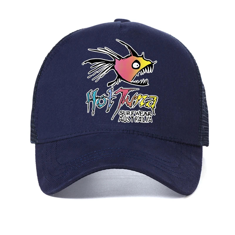 Men's Hot Tuna Surfing Graphic Baseball Cap