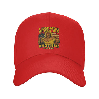 Hulkamania Hulk Hogan Wrestling Hat Adult Sport Baseball Caps