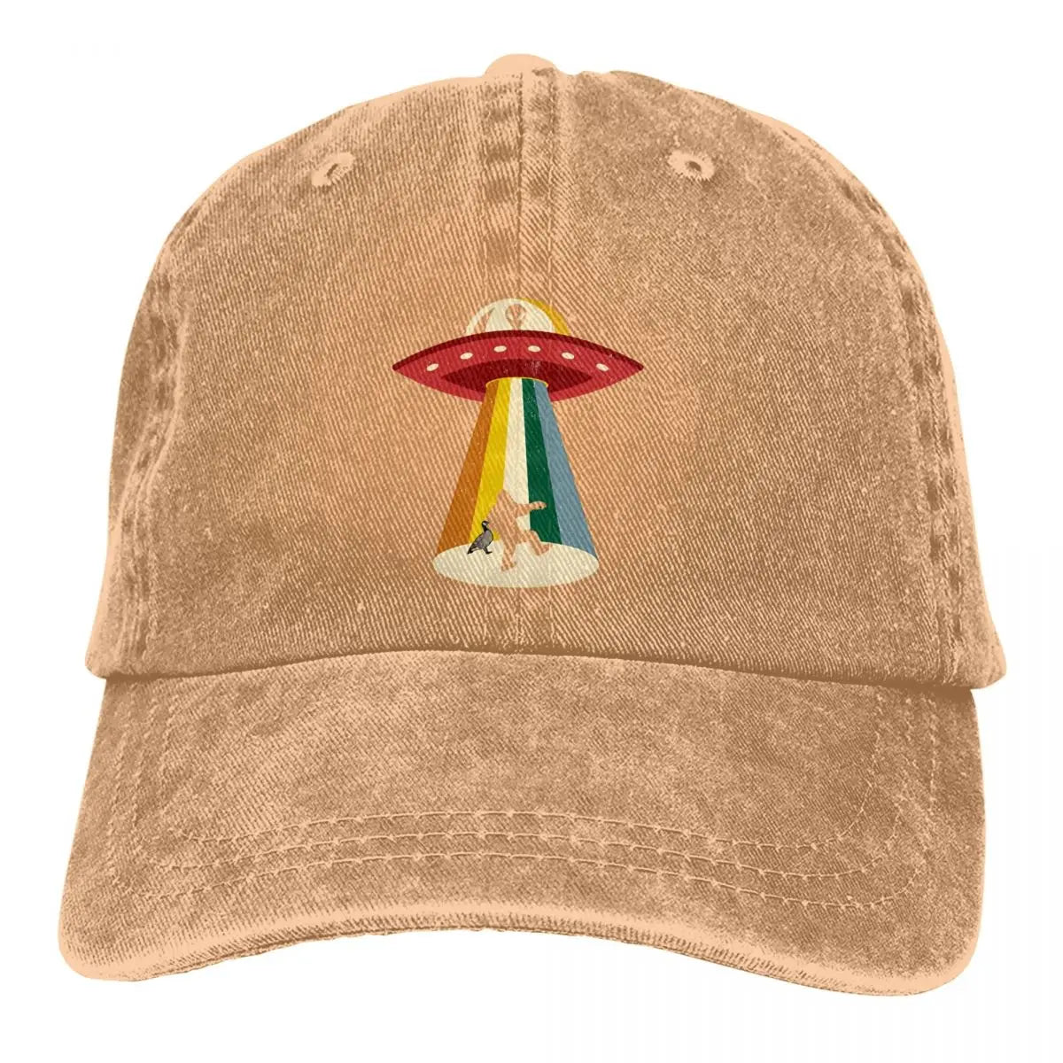 Pure Color Dad Hats Carrying Canadian Goose Hunter Alien Baseball Caps