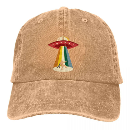 Pure Color Dad Hats Carrying Canadian Goose Hunter Alien Baseball Caps