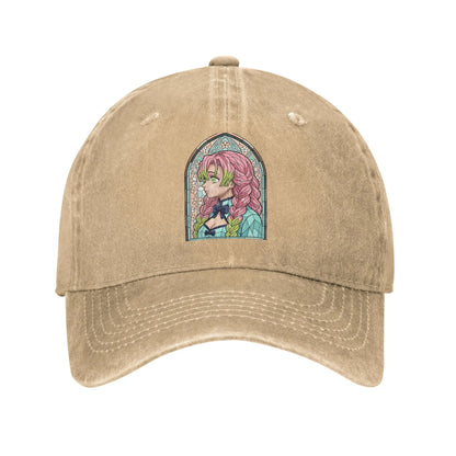 Pure Color Dad Hats Mitsuri Kanroji Baseball Caps