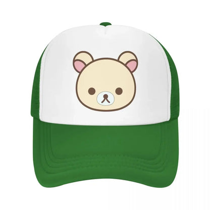 New Custom Rilakkuma Cute Bear Baseball Cap