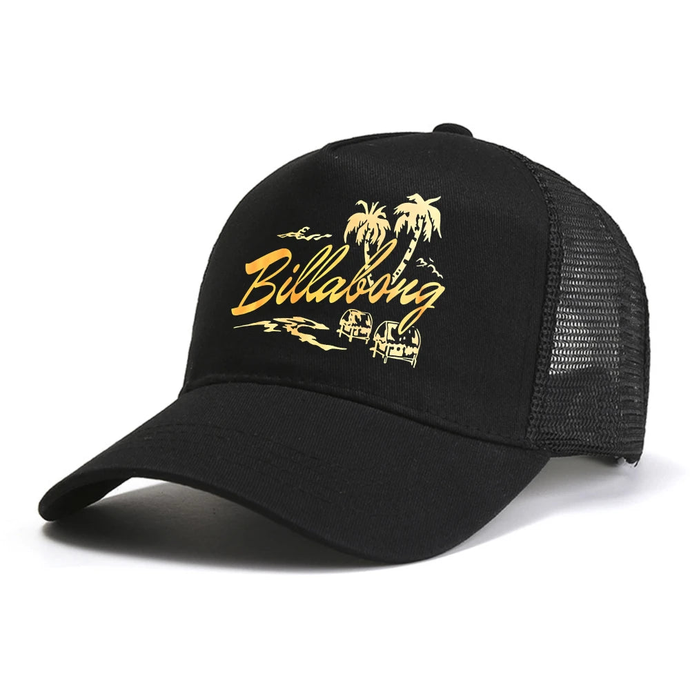 Summer Men's cap Rip Live The Search Beauty Curl Logo Baseball Cap