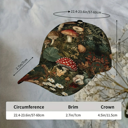 Mushroom Baseball Cap