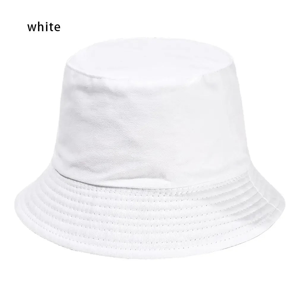 Spring Summer Panama Hat Anti-UV Foldable Bucket Hat Fisherman Cap