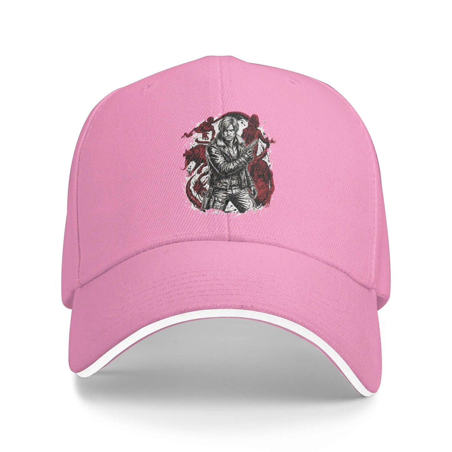 Residents Evils Requiem Leon Kennedy RPD Orphanage Gameplay Art Baseball Cap
