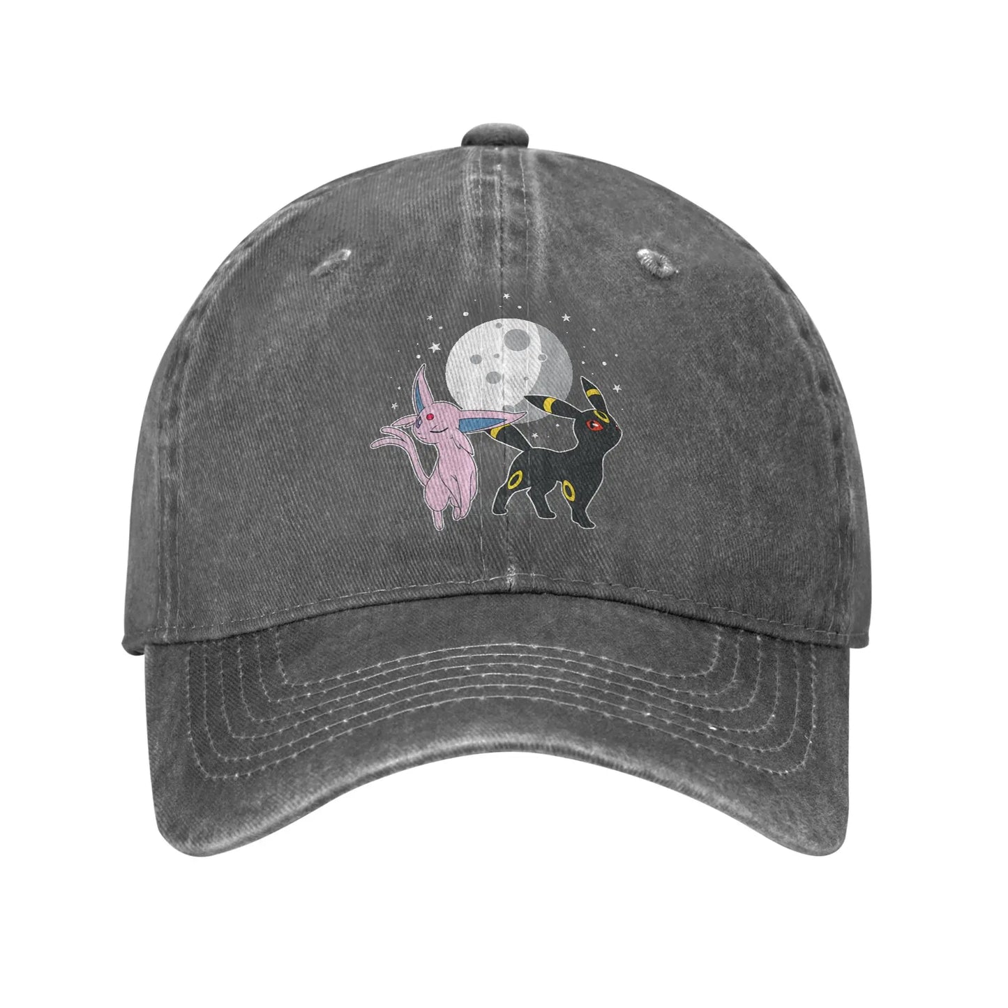 Pokemon Celestial Espeon And Umbreon Summer Baseball Hat
