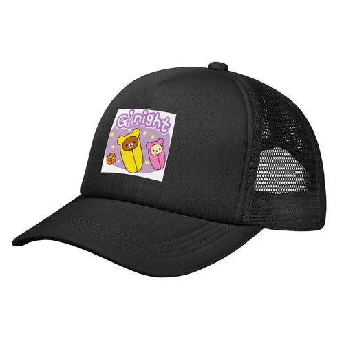 Good Night Rilakkuma Mesh Baseball Caps