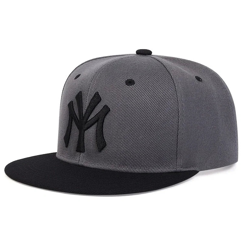 Unisex Letter Embroidery Hip-hop Hats Snapback Cap Baseball Caps Sunscreen Hat Sports Cap