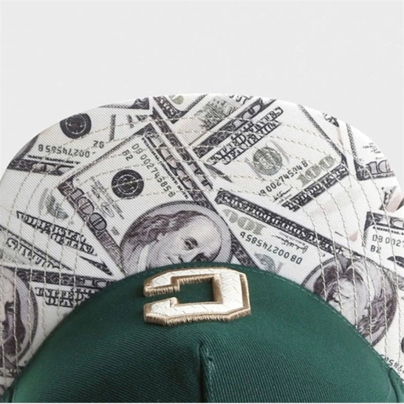 Unisex C Letter Embroidery Snapback Caps
