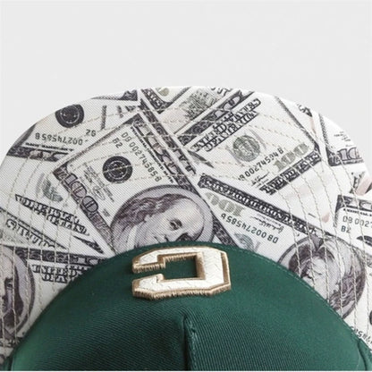 Unisex C Letter Embroidery Snapback Caps