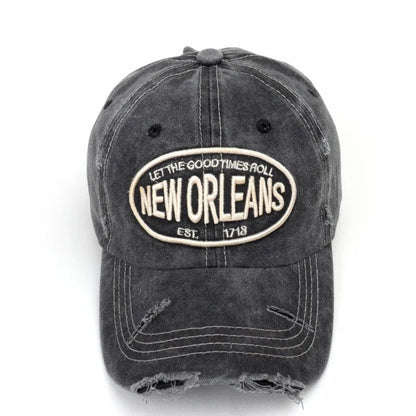 Unisex Washed Cotton Baseball Cap
