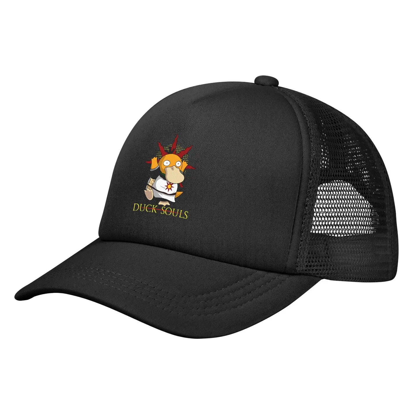 Pokemoned Duck Souls Mesh Baseball Cap