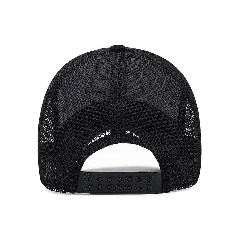 New Quick Dry Mesh Baseball Cap Outdoor Sports Breathable Hat For Men Women