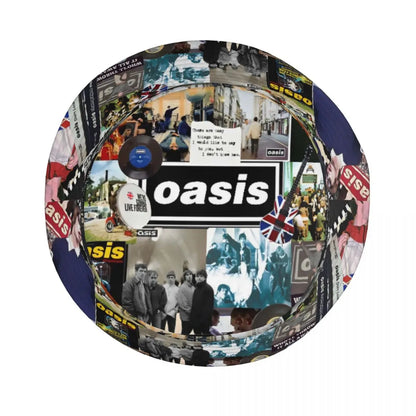 Streetwear O-Oasis Rock Collage Bucket Hats Teen Lightweight Outdoor